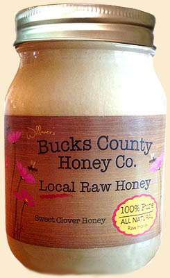 Local Raw Sweet Clover Honey  - Lehigh Valley Pa
