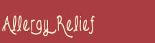 Allergy Relief Button & Link